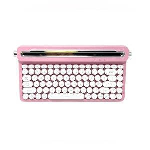 PrimeConnect Bluetooth Pink Typewriter Keyboard NEW